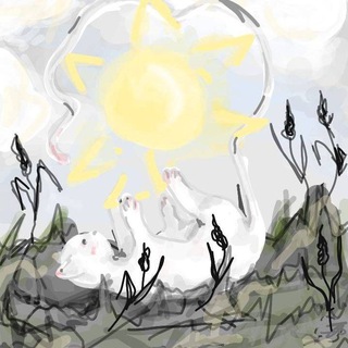 Логотип @bloh_malye - Ну, як сказати, мені ніде зберігати малюнки