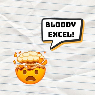 Логотип @bloodyexcel - Bloody Excel