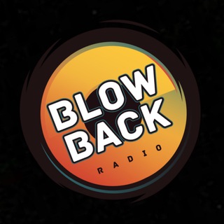 Логотип @blowbackradio - blowback.