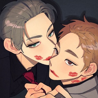 Логотип @blue_fireside - ⚣💙Голубой огонёк💙⚣