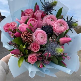 Логотип @blumenrheine - Blumen__flora