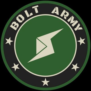 Логотип @boltarmy - BOLT Army 🌍