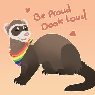 Логотип @bonedpizza - [anywhere] Department of Ferrets, Memetics, Cognitohazards and чіназес