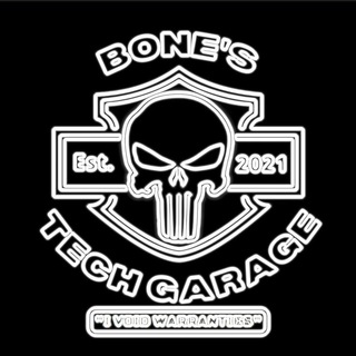 Логотип @bonestechgarage - Bones' Tech Garage