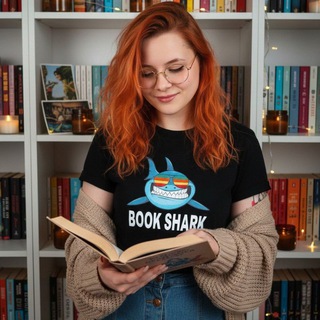 Логотип @book_shark - ʙᴏᴏᴋ sʜᴀʀᴋ 🦈