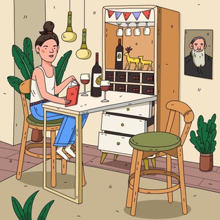 Логотип @book_wine - Училка лит-ры