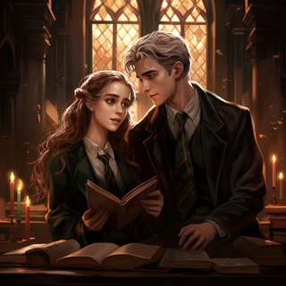 Логотип @bookclubdramione - Книжный Клуб Драмионы