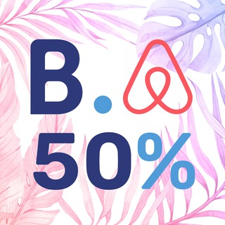 Логотип @bookingairbnb50 - Booking & Airbnb 50%