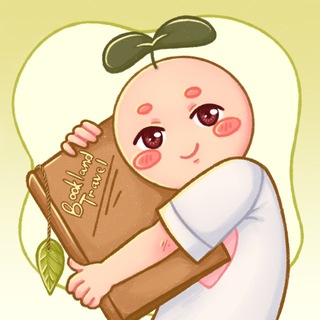 Логотип @bookland_travel - Буклавел | магазин мерча