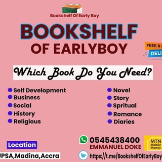 Логотип @bookshelfofearlyboy - Bookshelf of Earlyboy 💡