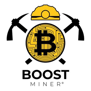 Логотип @boost_miner - BOOST Miner. Майнинг оборудование