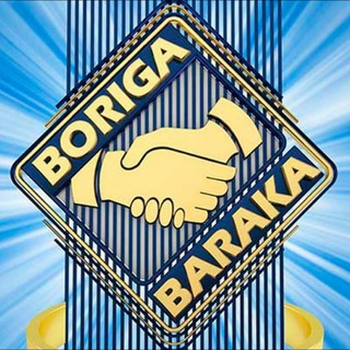 Логотип @boriga_baraka_aksiya_uz - Boriga Baraka /#uyda qoling