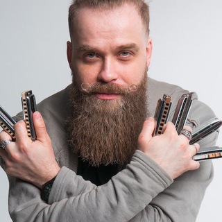 Логотип @boris_plotnikov_official - Борис Плотников. Губная гармоника.