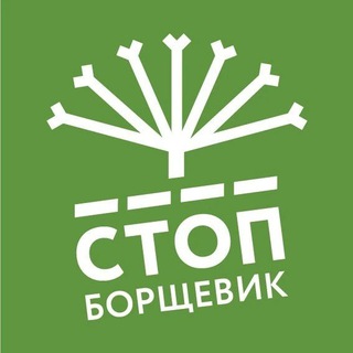 Логотип @borshevictory - СтопБорщевик