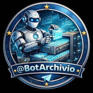 Логотип @botarchivio - 𝔹𝕠𝕥 𝔸𝕣𝕔𝕙𝕚𝕧𝕚𝕠