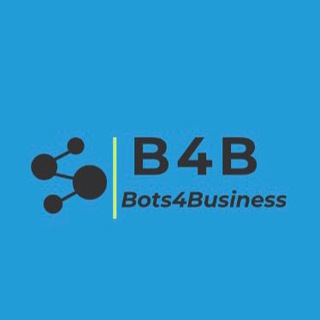 Логотип @bots4businessru - Заказать бота в Telegram Bots4Business