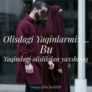 Логотип @boysunliklarmiz - ꧁☆𝕆𝕃𝕀𝕊𝔻𝔸𝔾𝕀 𝕐𝔸ℚ𝕀ℕ𝕃𝔸ℝ☆꧂