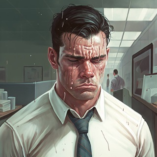 Логотип @bpklerks - Будни потных клерков