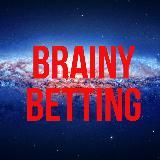 Логотип @brainybetting - Brainy Betting. ТОП аналитика, прогнозы.