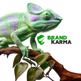 Логотип @brandkarmatg - Ериды, тексты, два поста | BrandKarma