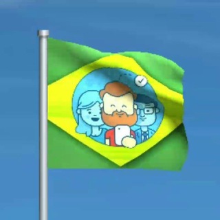 Логотип @brasil_br - Telegram Brasil 🇧🇷
