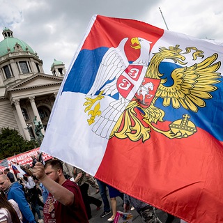 Логотип @bratbeograd - Брат Белград 🇷🇺🇷🇸