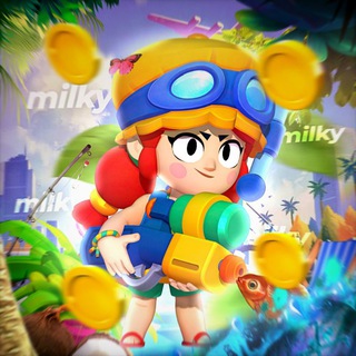 Логотип @brawlmilky - Берлога Милки