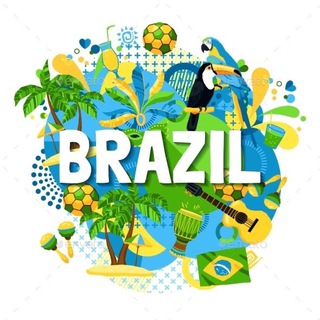 Логотип @brazil_fala - португальский с нуля