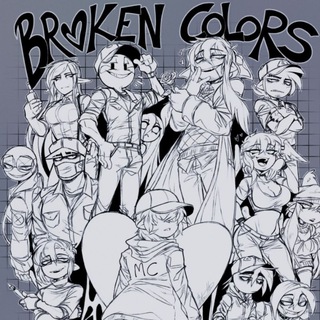 Логотип @broken_colors - Broken Colors | Br<3ken Colors