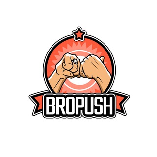 Логотип @bropush_chat_ru - BroPush | RU сообщество