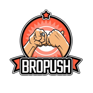 Логотип @bropush_tg - BroPush — рекламная push-сеть с конвертящим трафиком