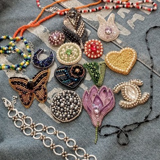 Логотип @broshki34 - Брошки. Хобби