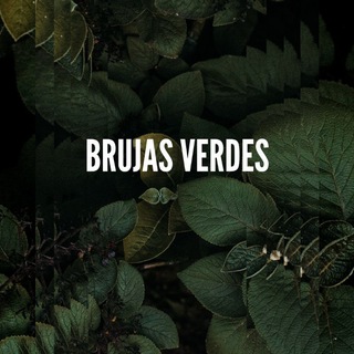 Логотип @brujasverdes - 🌱 Brujas verdes 🍵 Herbalismo Mágico 🍂