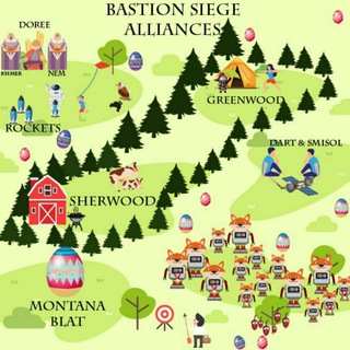 Логотип @bsflood - Bastion Siege Community