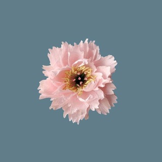 Логотип @bssy_chat - Чат 💮 Бумажные цветы 💮