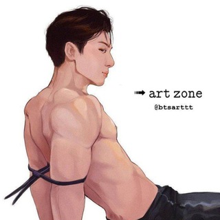 Логотип @btsarttt - ➟ 𝚊𝚛𝚝 𝚣𝚘𝚗𝚎