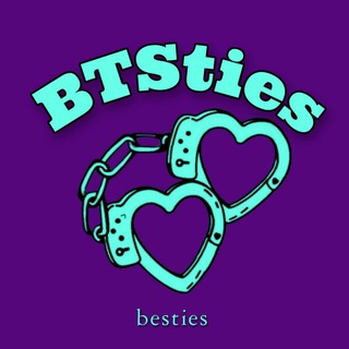 Логотип @BTSties - BTSties chill с бантан~и 💜