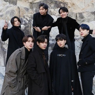 Логотип @btsvsad - Bts, стикеры корейцы.