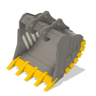 Логотип @bucketblueprint - Чертежи ковшей (переехал)