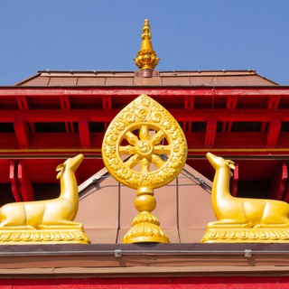 Логотип @buddha_temple - Московский буддийский храм «Тубден Шедублинг»