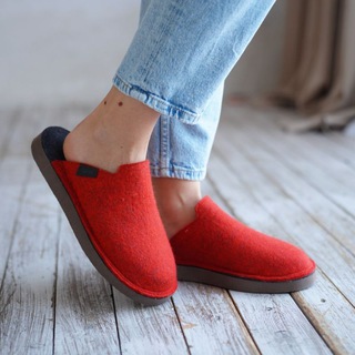 Логотип @bugu_store_voilok - Домашние и уличные тапочки из войлока