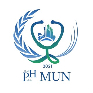 Логотип @bukharaphmun - Public Health MUN 2021