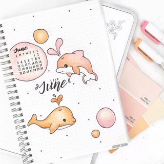 Логотип @bullet_jornal2020 - Идеи для ежедневника📒🌷🐚