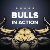 Логотип @bullsinaction - 🎩Bulls in Action