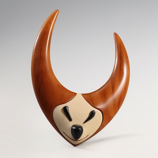 Логотип @bumerang_humor - Бумеранг с ушами