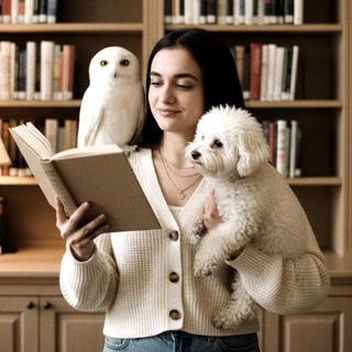 Логотип @burlyash_books - Книжная Букля 🦉📚