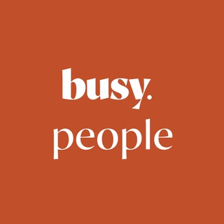 Логотип @busybusypeople - Busy.People