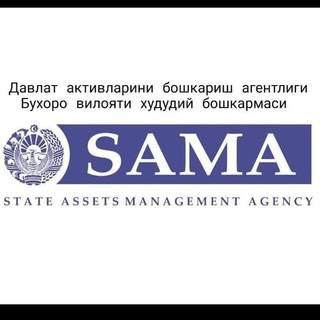 Логотип @buxdavaktiv - Buxoro viloyat Davlat aktivlari boshqarmasi! Rasmiy kanal