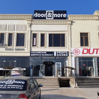 Логотип @buxorodoormore - Door&more Официальный дилер в Бухаре.