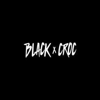Логотип @bxcroc - Black x Croc